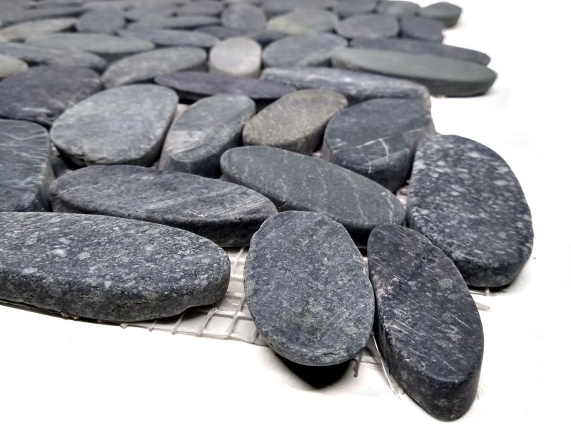 SLICED OVAL GREY BLACK